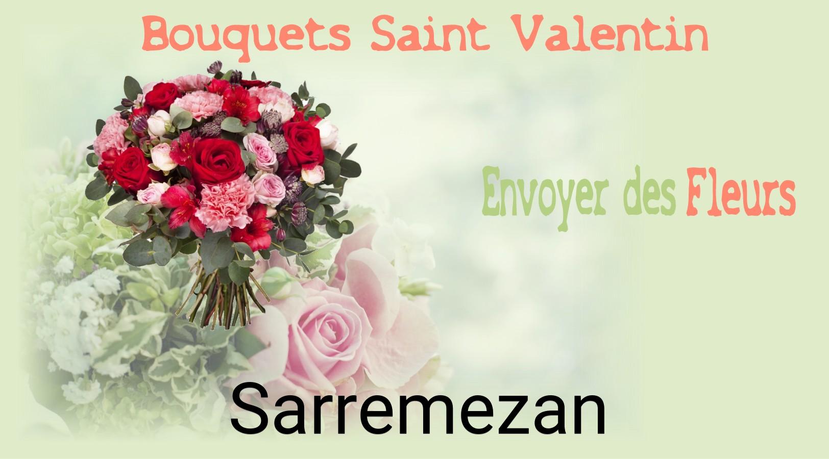 Roses de Saint-Valentin livrées à Sarremezan